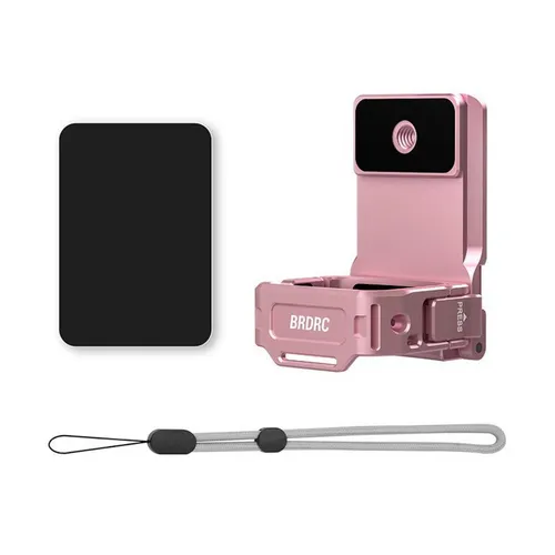 Für Osmo Pocket 3 Magnetische Halterung Erweiterbarer Rückenclip Adapter Pink
