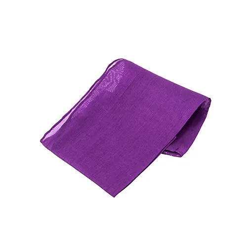 Tinitex Einstecktuch violett lila Seide 28x28cm