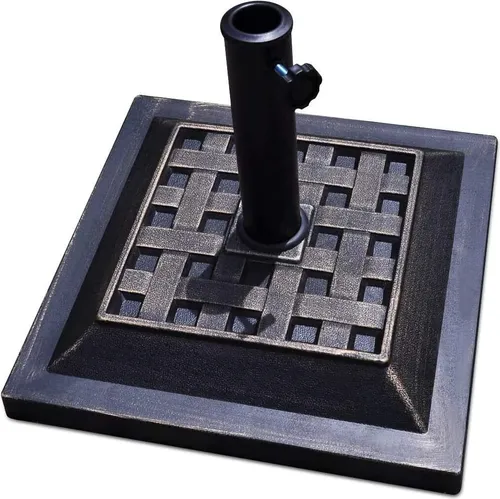 Sonnenschirmständer Schwarz von Goplus