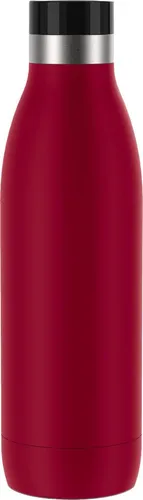 Emsa Bludrop Isolierflasche, Edelstahl, 360° Trinkgenuss - Isolierflasche aus rostfreiem Edelstahl mit Quick-Press Deckel, hält Getränke 12h warm und 24h kühl – perfekt für umweltbewussten Genuss unterwegs.