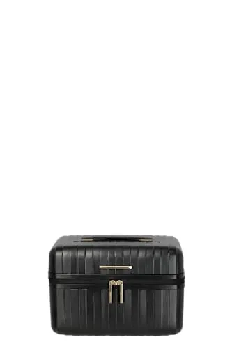 travelite Beautycase BARBARA - Reisetasche mit flexiblem Ordnungssystem, wasserabweisend und aus recyceltem Polyester, ideal für eine organisierte Kosmetikaufbewahrung auf Reisen.