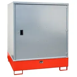 Bauer Südlohn Gefahrstoff-Schrank GS-3, Feuerrot von Bauer