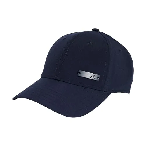 adidas Performance Baseball Cap BB CAP LT MET blau - Unisex Kappe aus 100% Polyester, ideal für sportliche Aktivitäten und Freizeit. Maschinenwaschbar und pflegeleicht.