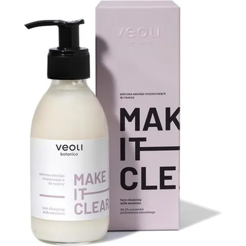 Veoli Botanica Make It Clear milk cleansing facial emulsion 200ml (Reinigungsmilch, 200 ml) (36987625)