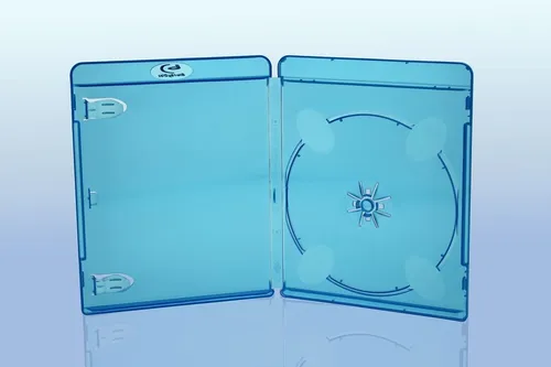 BluRay Hüllen 11mm / 1fach 1er BD Hüllen / Farbe: blau / high quality 50