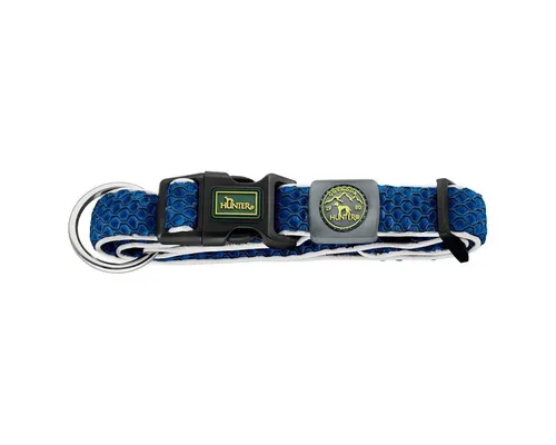Hunter Tierbedarf Hunde-Halsband Halsband Hilo Vario Plus blau