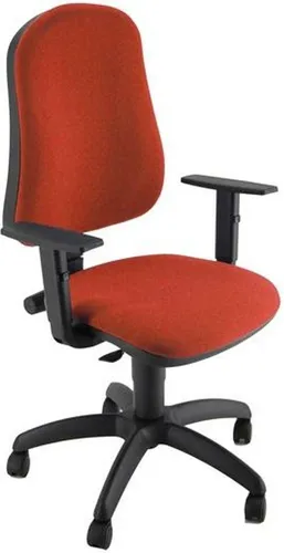 UNISIT Simple CP, Gepolsterter Sitz, Gepolsterte Rückenlehne, Rot, Rot, Polypropylen, Polypropylen