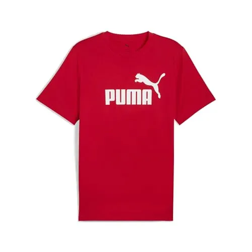 PUMA Unisex ESS No. 1 Logo Tee in All Time Red, 3XL - Modisches Herren T-Shirt mit ergonomischem Design, ideal für Sport und Freizeit. Hergestellt aus robusten Materialien für langanhaltenden Komfort und Stil.