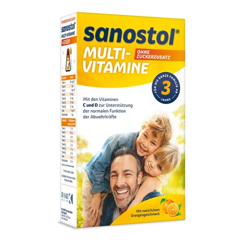 Sanostol ohne Zuckerzusatz Saft 460 ml