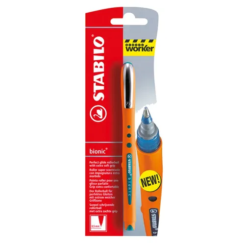 Rollerball Stabilo bionic worker blau