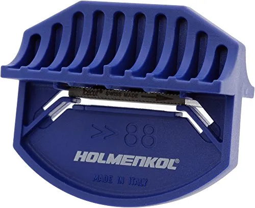 Holmenkol Kantenschleifer Ergo Easy - Werkzeug für Skipräparation, einfache Handhabung mit praktischer Tasche