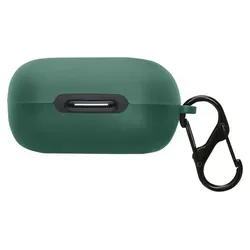 kwmobile Hülle kompatibel mit Anker soundcore C30i Kopfhörer - Silikon Schutzhülle Etui Case Cover Schoner in Dunkelgrün - dunkelgrün