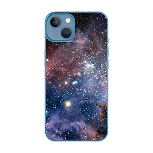 König Design Schutzhülle Kompatibel mit Apple iPhone 14 Plus Hülle TPU Eckenschutz Stoßfest Dünn Kratzfest Handyhülle für Apple iPhone 14 Plus - Universum