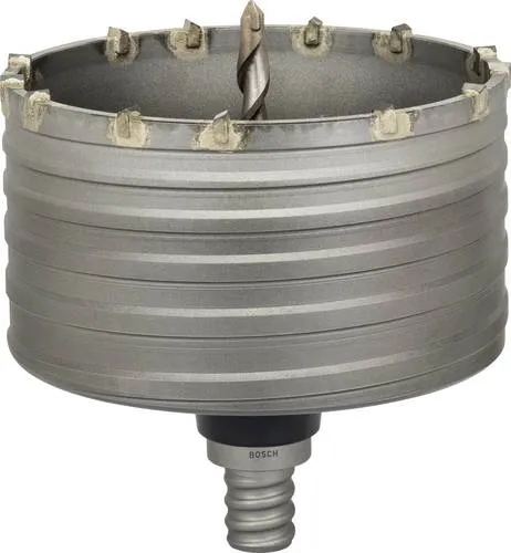 Bosch PRO SDS max-5 Bohrkrone 150 mm - Bohrer mit SDS-max-Schaft, ideal für effizientes Schneiden tiefer Löcher in Beton und Ziegelstein, perfekt für Rohre und Schaltkästen