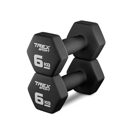 Hanteln Schwarz von TREX SPORT