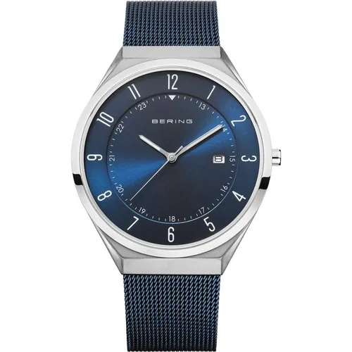 Bering Quarzuhr 18740-307 – Ultra Slim Herrenarmbanduhr - Elegante Armbanduhr für Herren mit flachem Saphirglas und 3 ATM Wasserbeständigkeit, ideal für stilbewusste Träger.