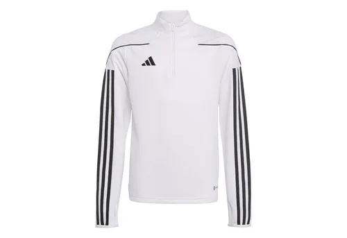 adidas Unisex Kids Track Top Tiro 23 League Training Top - Kapuzenpullover aus 100% recyceltem Polyester, mit schmalem Schnitt und praktischem Quarter Zip für optimale Bewegungsfreiheit beim Training.