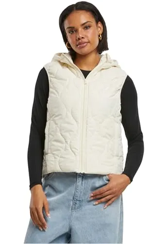 Urban Classics Women's TB7009 Super Light Puffer Vest - Funktionsjacke für Übergangszeiten, leicht und bequem mit modischer Kapuze für zusätzlichen Schutz, ideal für vielseitige Outfits und Aktivitäten.