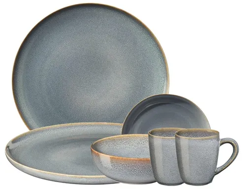 ASA SELECTION Frühstücks-Set SAISONS 6tlg in blau von ASA