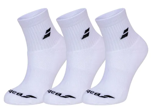 Babolat Sportsocken Ankle Quarter Classic weiss - 3 Paar