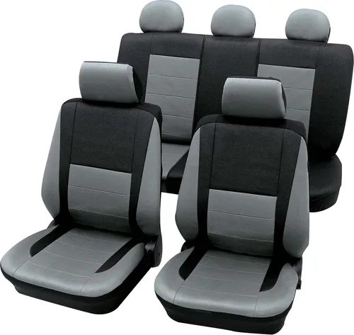 PETEX Auto Sitzbezüge Universal Komplett Set 17-teilig