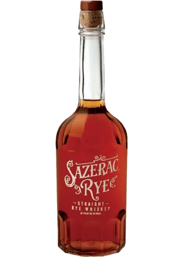 Sazerac Straight Rye Whiskey 0,7l - Hochwertiger Roggenwhiskey - Whisky mit 45 Vol.-% Alkoholgehalt, ideal für Cocktails oder pur, bietet einen intensiven und würzigen Geschmack.