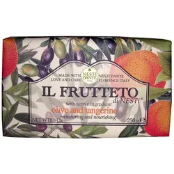 Nesti Dante Frutteto Soap Olive & Tangerine 250 g in braun von Nesti Dante