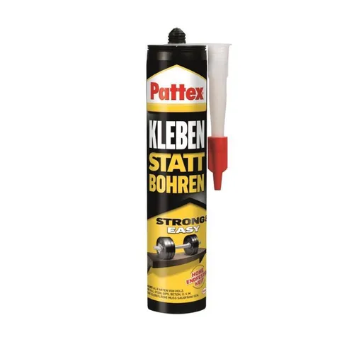 Pattex Kleben statt Bohren Montagekleber 400 g - Klebstoffe, starker Halt ohne Bohren – ideal für schnelle und saubere Befestigungen in Haus und Garten.