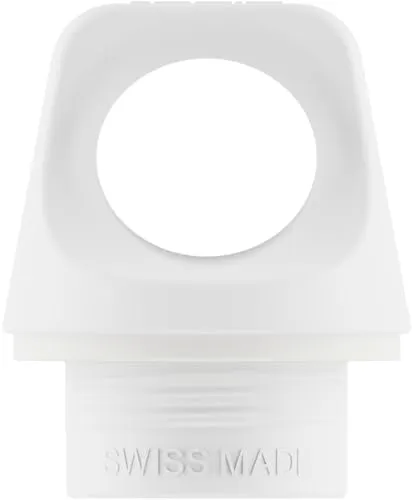 SIGG Screw Top White Verschluss (One Size), Ersatzteil Trinkflasche mit Enghals oder WMB Adapter, auslaufsicherer Verschluss