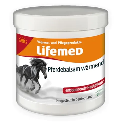 Lifemed Pferdebalsam wärmend 250 ml, 12 Stk, wärmendes Massagegel für müde Muskeln & Gelenke, ideal Bei Muskelkater, Rückenverspannungen & Gelenkbeschwerden