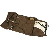 Fashion Dog Hundemantel Dackel Schwarz Gr. 36 - Wasserfester Regenmantel für Dackel, ideal für alle Jahreszeiten. Hergestellt in Italien aus hochwertigem Material für optimalen Komfort.