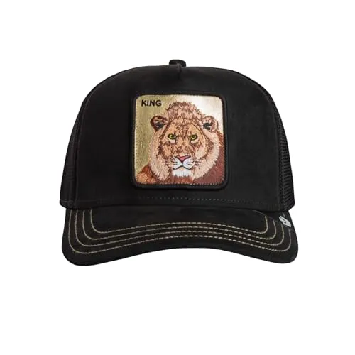 GOORIN Bros. Golden King Trucker Cap - Trucker Cap aus hochwertigem Material mit verstellbarem Druckknopf-Verschluss, ideal für den täglichen Gebrauch und garantiert mit holografischem Authentizitätsaufkleber.