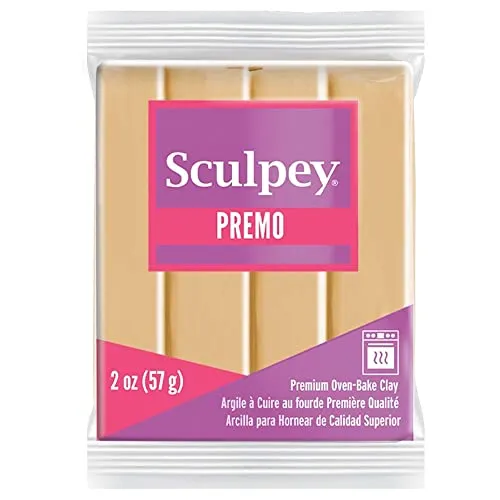Sculpey Premo Sculpey Polymer Clay 2oz-Ecru