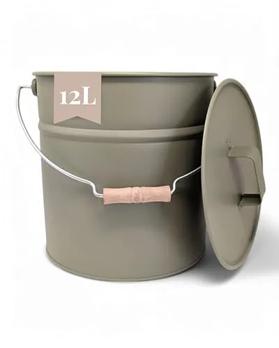 Livlig53 Eimer in Taupe in grün von Livlig53