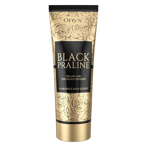 Onyx Black Praline Bronzer Sonnenbankcreme für Intensive Bräune 200 ml