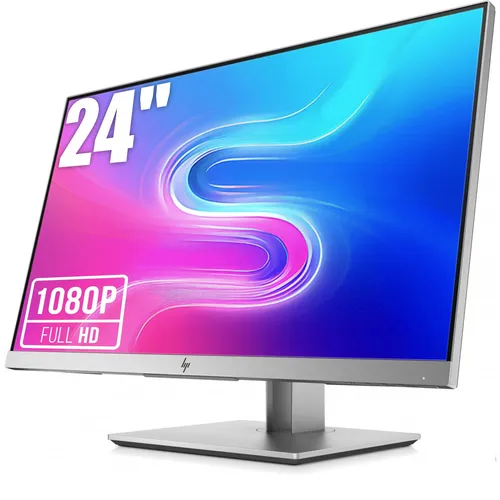 RAHMENLOSER MONITOR 24” HP EliteDisplay E243d FULL HD 1920x1080 KAMERA
