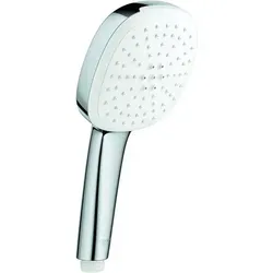 GROHE Handbrause Tempesta Cube 110 - Duschköpfe & -brausen mit 2 Strahlarten (Rain, Jet), GROHE SmartSwitch für einfache Strahlumstellung und ShockProof Silikonring für zusätzlichen Schutz.
