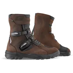 Gaerne G.Dune Aquatech Kurzstiefel - Wasserdicht und Flexibel - Braun/Schwarz - 46 EU - Motorradstiefel aus hochwertigem Rindsleder mit wasserdichter Gaerne Drytech-Membran für besten Komfort und Schutz bei jedem Wetter.