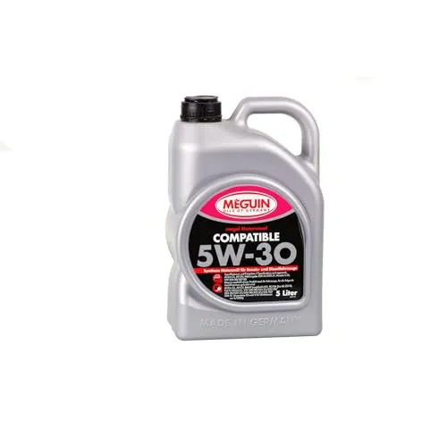 Meguin Megol Compatible SAE 5W-30 Plus | 5 L | Synthesetechnologie Motoröl | Art.-Nr.: 6562
