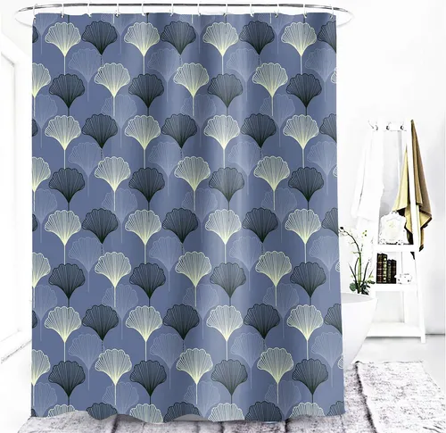 M&W DAS DESIGN Duschvorhang 180x200 Shower curtains Anti schimmel Waschbar