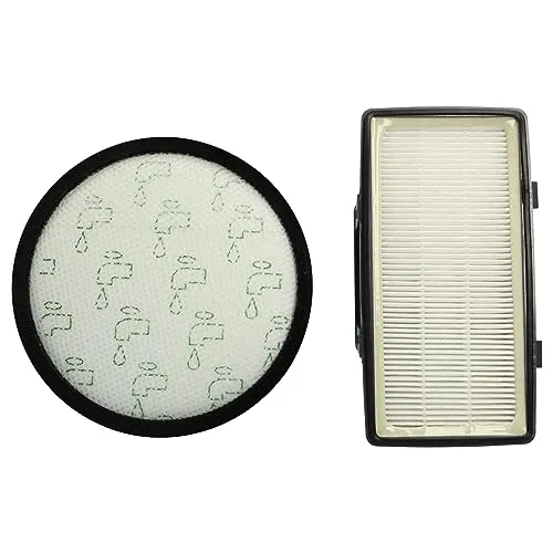 vhbw Filter-Set kompatibel mit Rowenta Silence Force Cyclonic Classic RO7212, RO7212EA Staubsauger - 2X Filter (Vormotor-Filter, Abluft/EPA-Filter)
