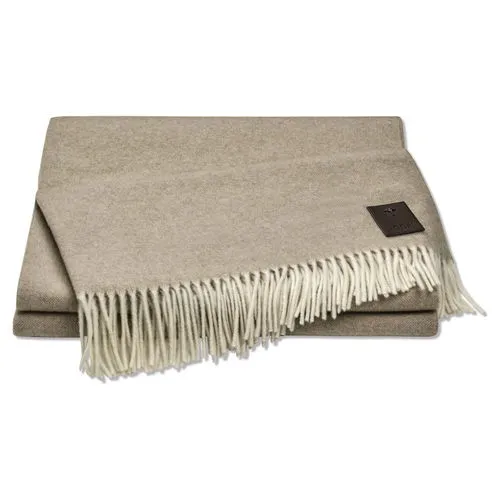 Joop! Plaid Noble, Natur, 140x200 cm in beige von JOOP! Living