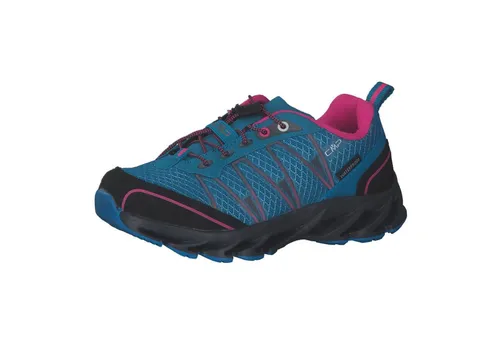CMP Kids Altak Trail Shoes WP 2.0 turchese-purple fluo (21LM) 33 - Laufschuhe für Kinder, wasserdicht mit Clima Protect Membran für trockene Füße bei jedem Wetter und ideal für Abenteuer in der Natur.