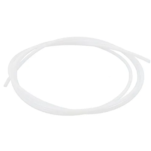 sourcing map 2M Länge 1mm ID 2mm OD PTFE Rohrleitung Schlauch Rohr