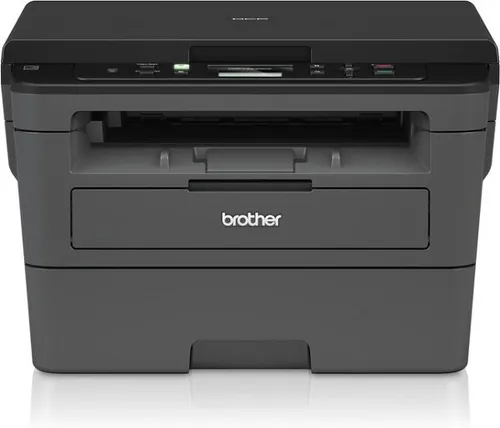 Brother DCP-L2530DW - Kompaktes 3-in-1 S/W-Multifunktionsgerät, Duplexdruck und bis zu 30 Seiten/Minute, WLAN und USB 2.0