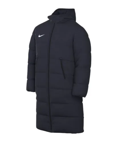 Nike Performance TF Academy Pro 24 Coachjacke blau XXL (60/62) - Hochwertige Trainerjacke aus 100% Polyester, atmungsaktiv und ideal für Sport und Freizeit. Perfekte Passform mit Kapuze und langem Arm für optimalen Tragekomfort.