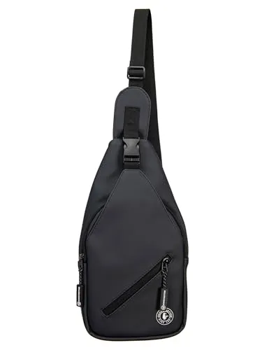 SCHIETWETTER Damen Sling Bag Borkum in schwarz von Schietwetter