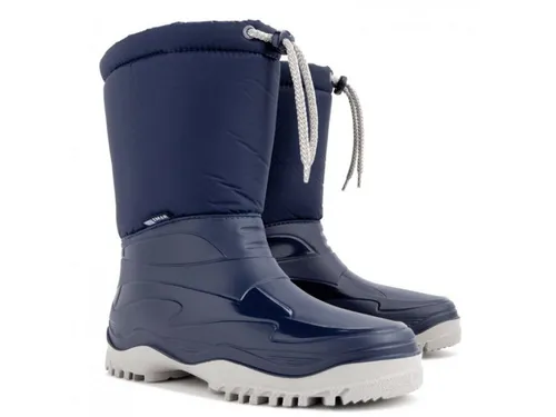 DEMAR Schneeschuhe Winterstiefel Boots Pico Blau 39/40 – Warm und Wasserdicht - Die DEMAR Winterstiefel bieten perfekten Schutz vor Kälte und Nässe. Mit robustem Synthetikmaterial und warmem Innenfutter sind sie ideal für winterliche Abenteuer. Schnürsenkel sorgen für einen sicheren Sitz.
