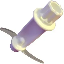 Moulinex Zerkleinerer-Messer Ersatzteil - Hochwertiges Zerkleinerer-Messer für verschiedene Moulinex Küchenmaschinen. Ideal für präzises Zerkleinern und einfachen Austausch, passend für zahlreiche Modelle.