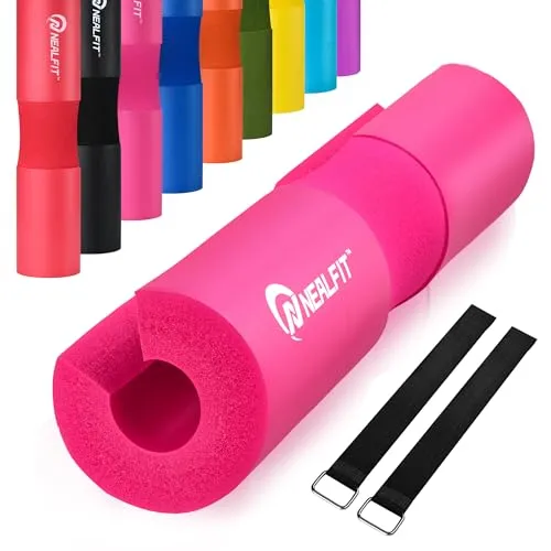 NEALFIT Langhantel Polster, Hip Thrust Polster für Langhantelstange, Extra Dicke Nackenpolster Langhantel, Barbell Pad nackenschutz für Squats, Booty Training, Gym